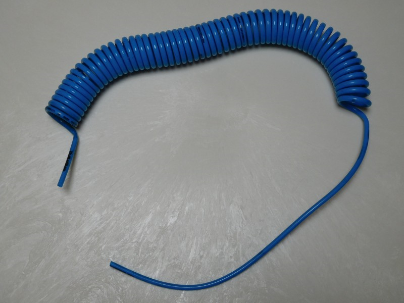 HA66 – hadice spirálová modrá