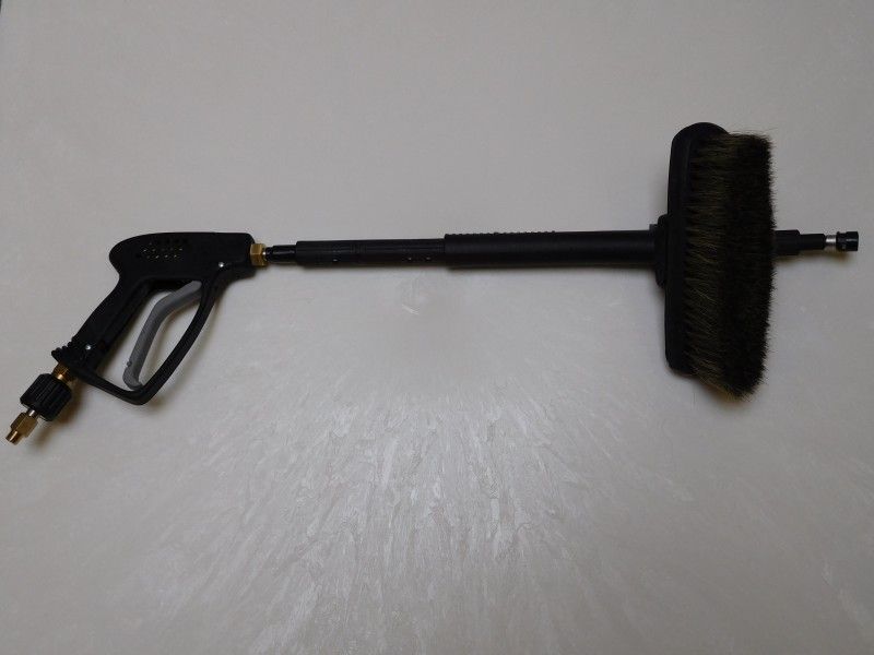 Mycí pistole komplet s převlečným kartáčem